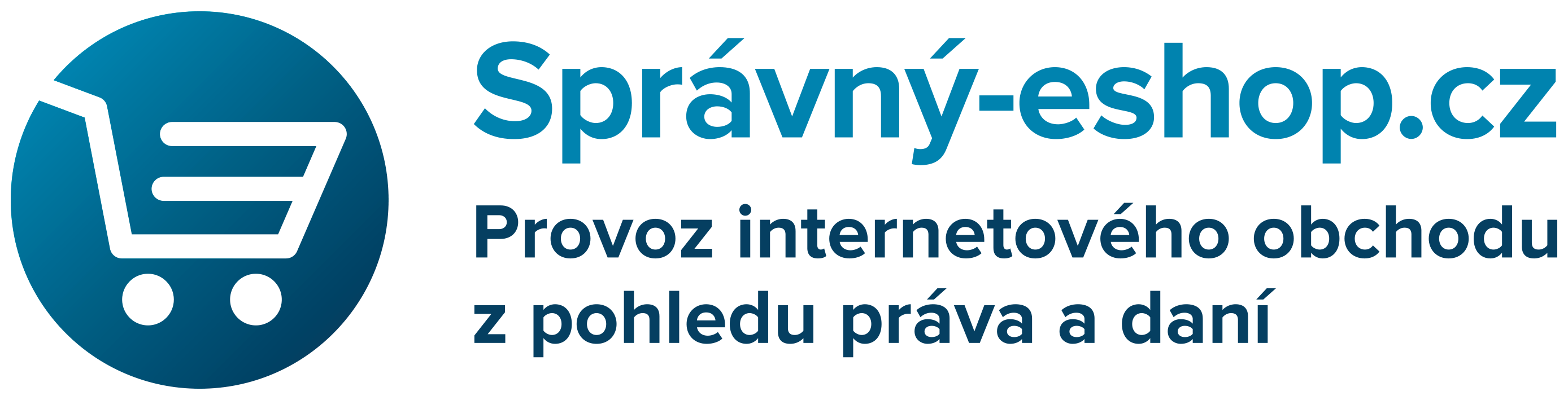 Spr�vn� e-shop. Provoz internetov�ho obchodu z pohledu pr�va a dan�