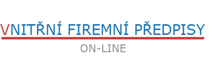 Vnitn firemn pedpisy on-line